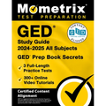 GED Study Guide 2025-2026 All Subjects - 3 Full-Length Practice Tests, 300+ Online Video Tutorials, GED Prep Book Secrets: [Certified Content Alignmen - Paperback