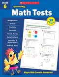 Scholastic Success with Math Tests Grade 6 Workbook - Paperback