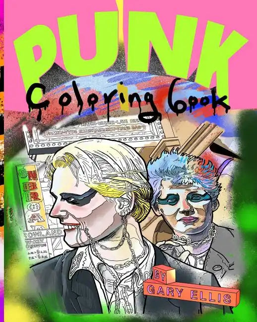 Punk Coloring Book - Paperback