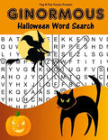 Ginormous Halloween Word Search - Paperback