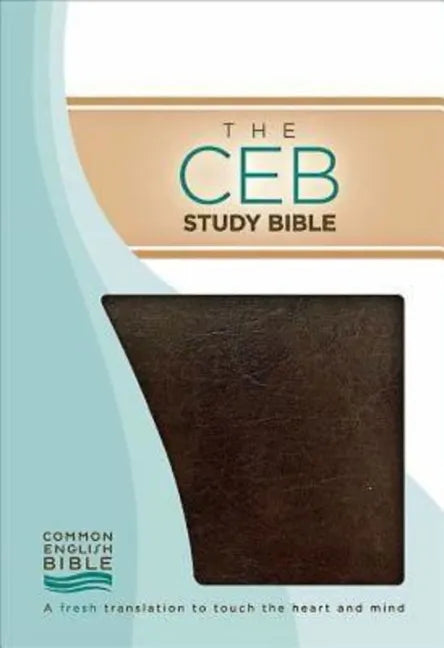 Study Bible-Ceb - Bonded Leather