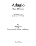 Adagio: After Albinoni - Paperback