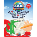 Cool Preschool: ABC Animals Tracing & Coloring Workbook - Paperback