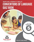 NAPLAN LITERACY SKILLS Conventions of Language Quiz Book Year 5 - Paperback