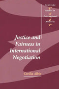 Justice in Fairness International Negotiation - Paperback