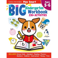 Play Smart Big Kindergarten Workbook: 240pages, Ages 5 to 6 - Paperback
