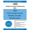 NES Middle Grades Mathematics 203: NES 203 Math Exam - Paperback