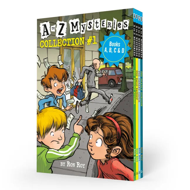 A to Z Mysteries Boxed Set Collection #1 (Books A, B, C, & D) - Boxed Set