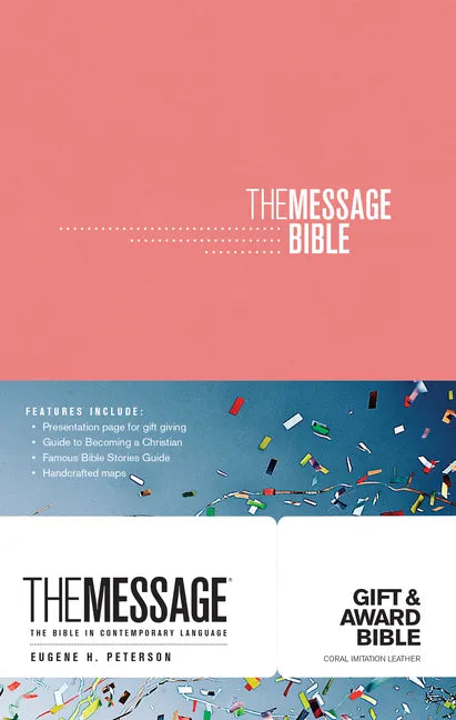 The Message Gift and Award Bible - Imitation Leather