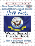 Circle It, United States Navy Facts, Word Search, Puzzle Book - Paperback