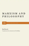 Marxism and Philosophy - Paperback