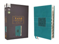 Nasb, Thinline Bible, Leathersoft, Teal, Red Letter Edition, 2020 Text, Thumb Indexed, Comfort Print - Imitation Leather