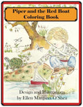 Piper and the Red Boat Coloring book - Paperback