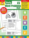Daily Word Problems Math, Grade 6 Teacher Edition - Paperback