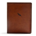 CSB Legacy Notetaking Bible, Tan Leathertouch - Imitation Leather