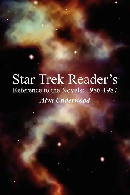 Star Trek Reader's Reference to the Novels: 1986-1987 - Paperback