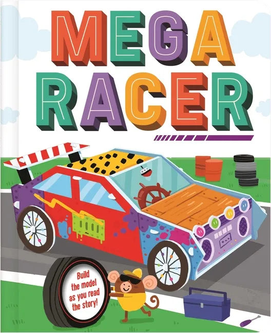 Mega Racer: Build the Model Car as You Read the Story - Paperback