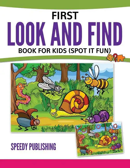 First Look And Find Book For Kids: (Spot It Fun) - Paperback