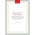 Ptolemy's Theory of Visual Perception: An English Translation of the Optics. with Introduction and Commentary, Transactions, American Philosophical So - Paperback