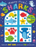 Window Stickies Sharks - Paperback