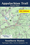 Appalachian Trail Pocket Maps - Southern States - Paperback