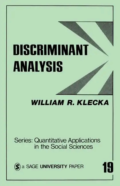 Discriminant Analysis - Paperback