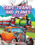 Cars, Trains, and Planes Coloring Book - Paperback