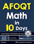 AFOQT Math in 10 Days: The Most Effective AFOQT Math Crash Course - Paperback