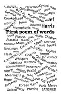 First Poem of Words - Paperback