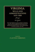 Virginia Wills and Administrations, 1632-1800 - Paperback