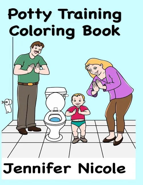 Potty Training Coloring Book - Paperback