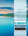 5 Subject Notebook For Students - Paperback