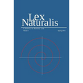 Lex Naturalis Volume 1: A Journal of Natural Law - Paperback