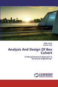 Analysis And Design Of Box Culvert - Paperback