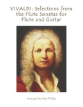 Vivaldi: Selections from the Flute Sonatas for Flute and Guitar - Paperback