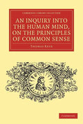 An Inquiry Into the Human Mind, on the Principles of Common Sense - Paperback