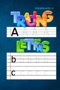 Trace Letters: Teach your child how to learn and write letters in an entertaining and easy way - Paperback