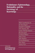 Evolutionary Epistemology, Rationality, and the Sociology of Knowledge - Paperback