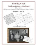 Family Maps of Daviess County, Indiana - Paperback
