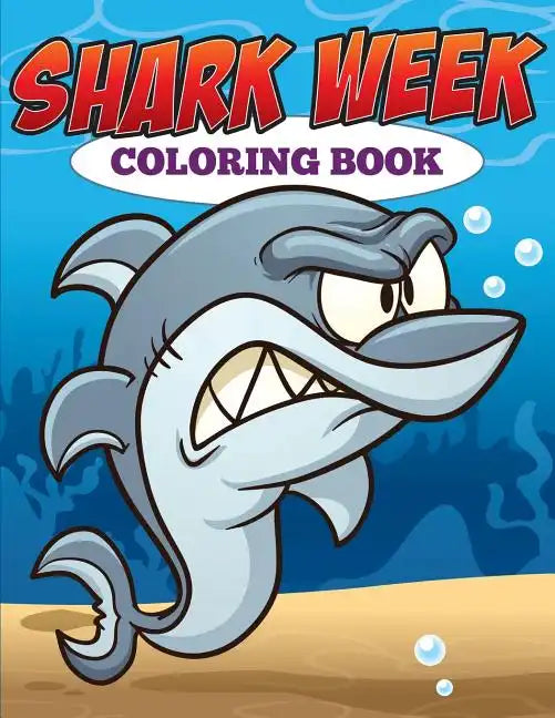 Shark Week Coloring Book - Paperback