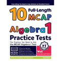 10 Full Length MCAP Algebra I Practice Tests: The Practice You Need to Ace the MCAP Algebra I Test - Paperback