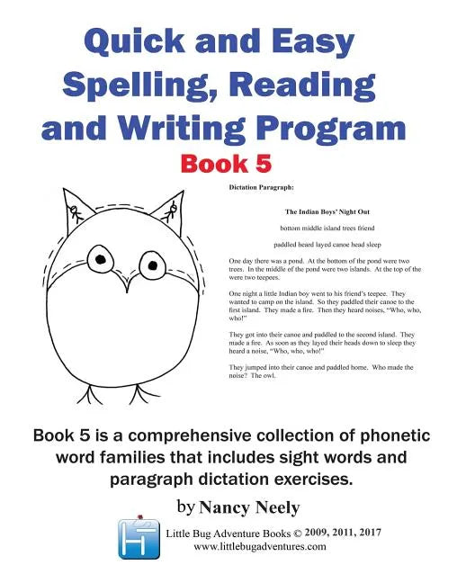 Quick and Easy Spelling, Reading and Writing Program Book 5 - Paperback