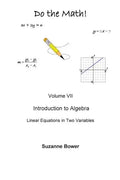 Do the Math: Linear Equations in Two Variables - Paperback