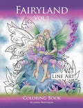 Fairyland Vol.1: Line Art Coloring Book - Paperback