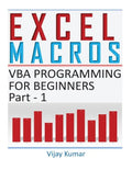 Excel Macros: VBA Programming for Beginners Part 1 - Paperback