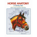 Horse Anatomy: A Coloring Atlas - Spiral