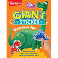 Giant Sticker Dinosaur Fun - Paperback