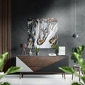 Marmoreal Brushed Aluminium Dibond Wall Art