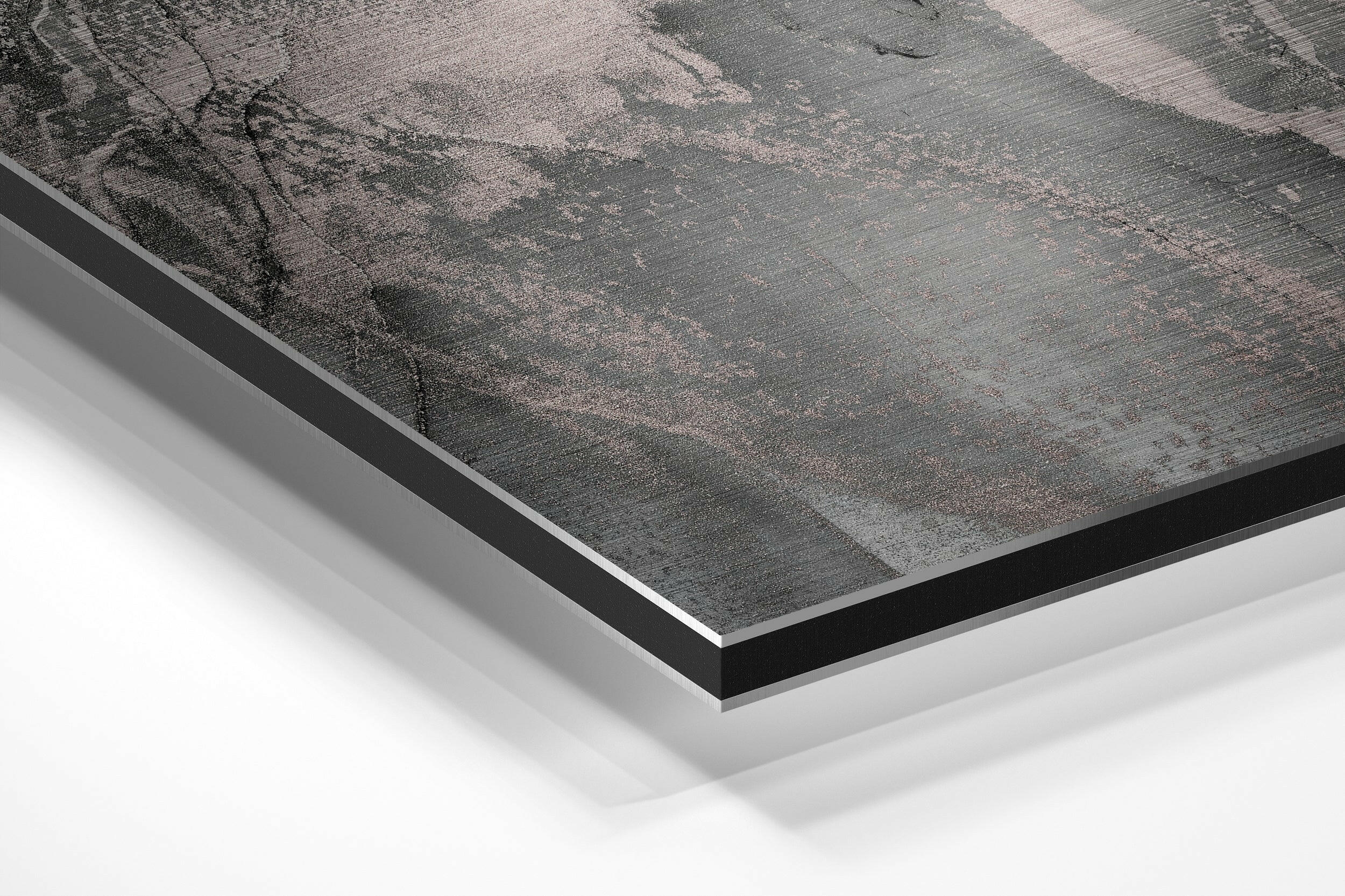 Marmoreal Brushed Aluminium Dibond Wall Art