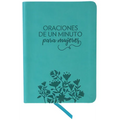 Oraciones de Un Minuto Para Mujeres. Sã-Mil Piel Aguamarina/ One Minute Prayers for Women. Leathersoft Aquamarine - Bonded Leather
